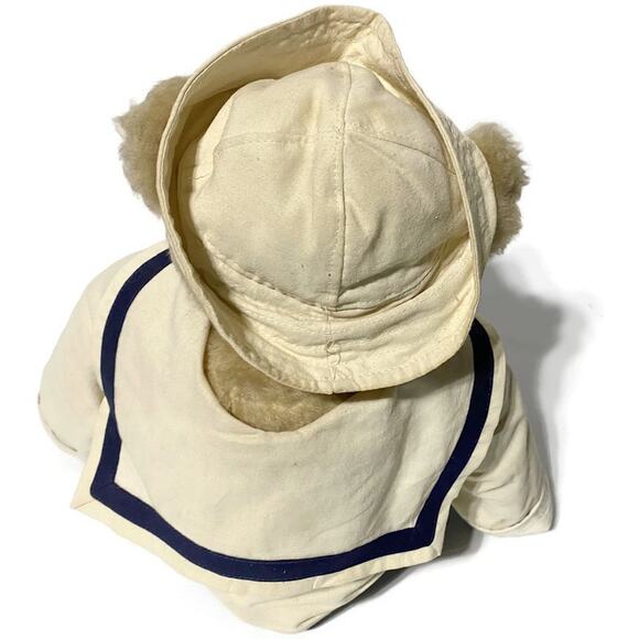 Vintage WWII Teddy Bear Sailor With Dixie Hat and Cracker Jack Uniform 17I - Picture 8 of 9